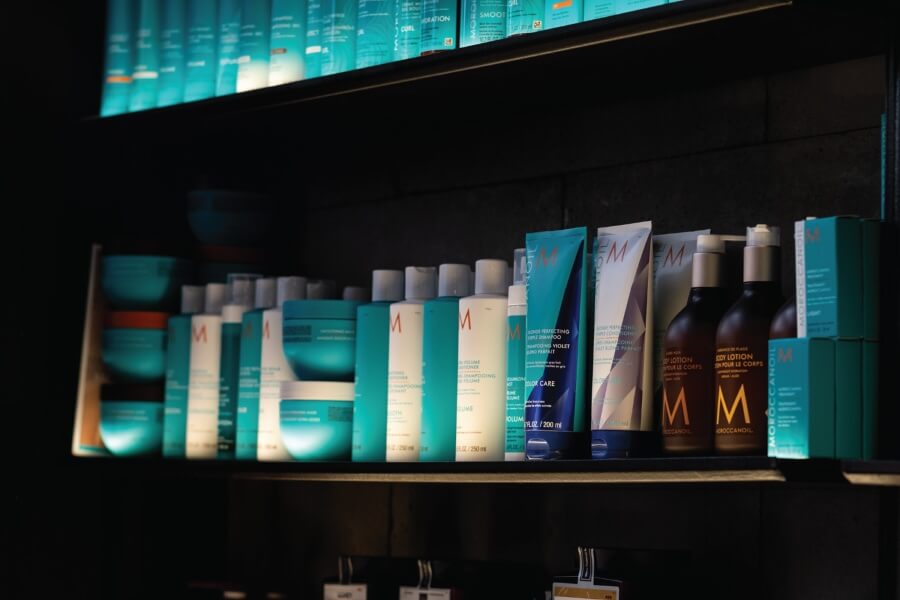 plastiras 1955 hairsalon products Moroccanoil hair products